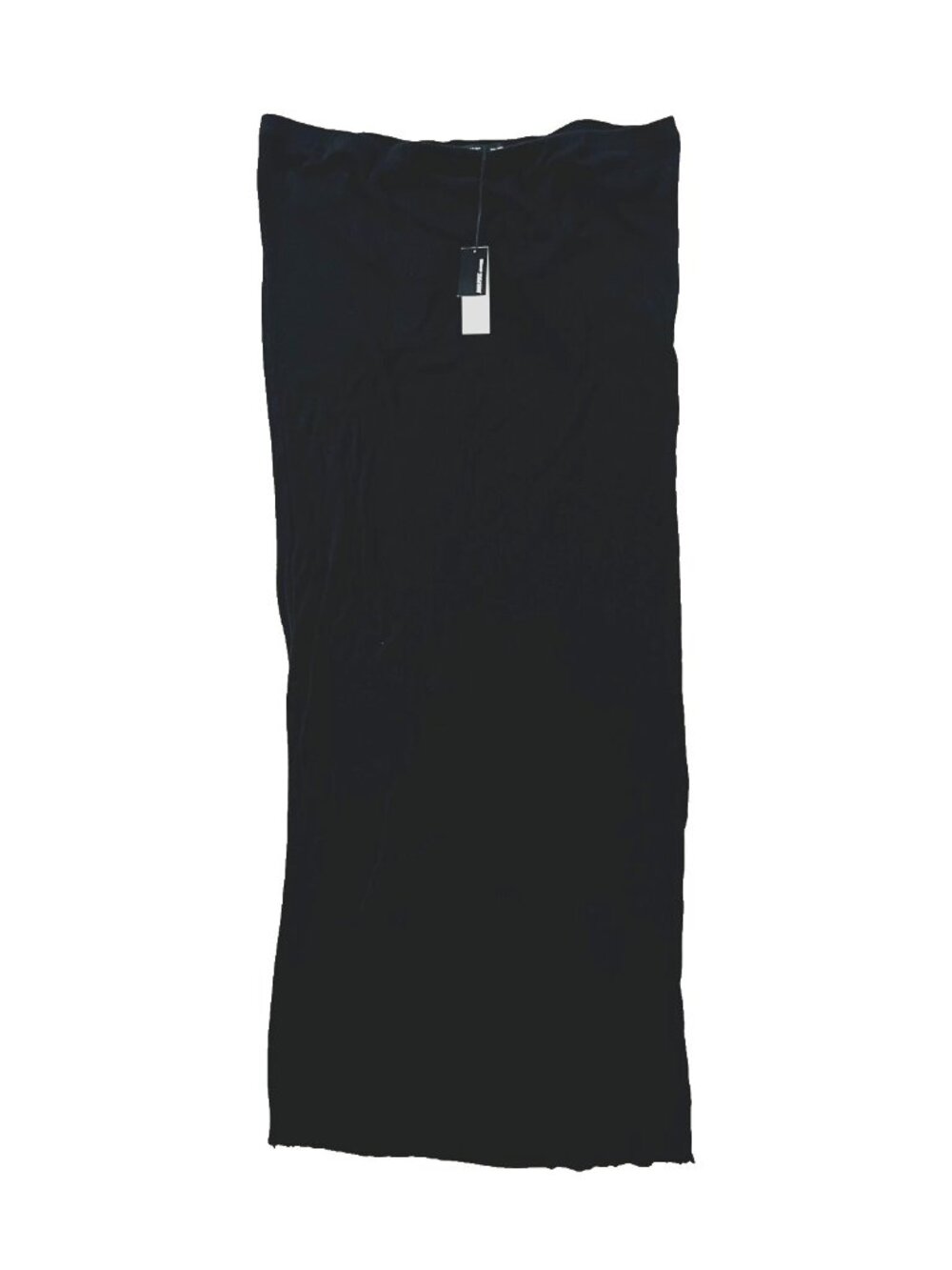 *** James Perse Cotton Cashmere Rib Skirt Black ( 4 )